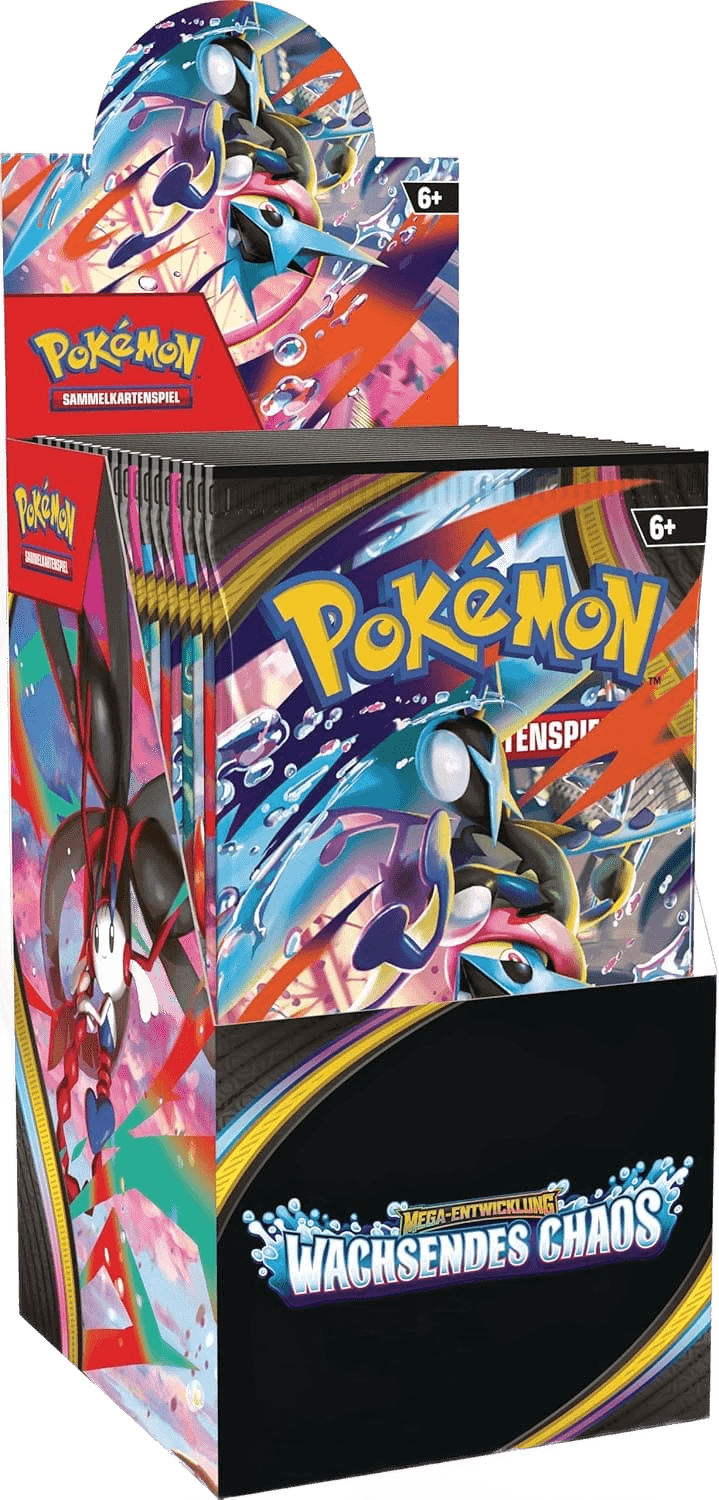 Pokémon Mega-Entwicklung - Wachsendes Chaos Booster Display 18 (DE)